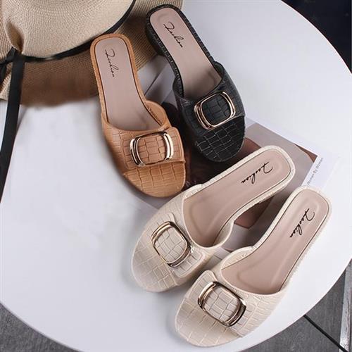 【Alice】穆勒款剪水雙瞳淑女鞋(通勤鞋/懶人鞋/樂福鞋/平底鞋)