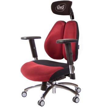 GXG 雙軸枕 DUO KING 記憶棉工學椅(鋁腳/SO金屬手) TW-3608 LUA5
