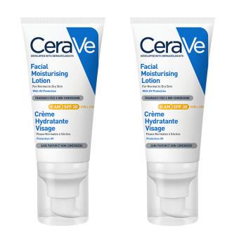 CeraVe適樂膚 日間溫和保濕乳SPF30 52ml (2入組)
