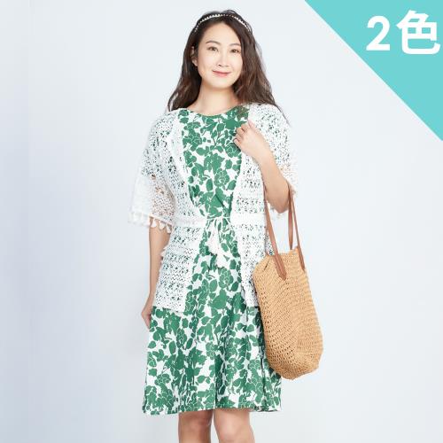 iima 日本訂製款天然棉花卉洋裝(2色)