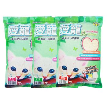 【愛寵】豆腐貓砂7L3.2kg-6入組-網