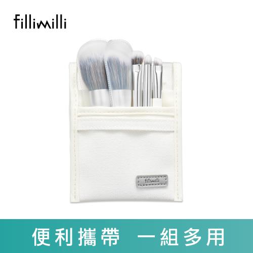 FILLIMILLI 薈穎薈俐 迷你化妝刷套組5入組 (附吊鉤收納袋)