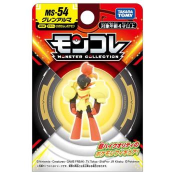 Pokemon 寶可夢 MS-54 紅蓮鎧騎 PC90073 神奇寶貝 TAKARA TOMY