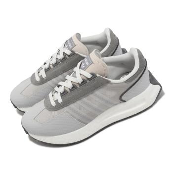 adidas 休閒鞋 Retropy E5 男鞋 女鞋 灰 白 復古 BOOST 麂皮 拼接 愛迪達 IE0484