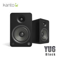 Kanto YU6 藍牙立體聲書架喇叭-黑色啞光款