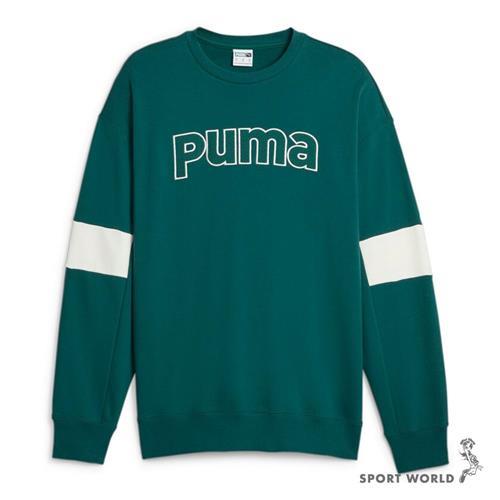 Puma 男裝長袖上衣E.SO 瘦子代言款棉歐規綠【運動世界】62132443|長袖