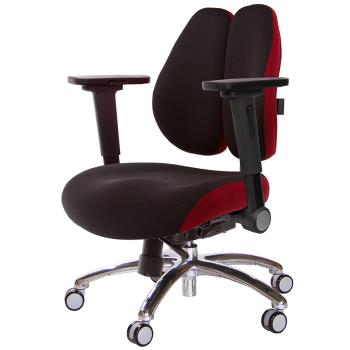 GXG 低雙背DUO KING 工學椅(鋁腳/4D平面摺疊手) TW-3005 LU1H