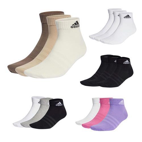 Adidas 襪子 短襪 薄款 一組三入【運動世界】HT3468/IC1282/IC1283/IC1290/IM1721