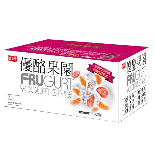 【盛香珍】優酪果園(綜合口味)6kg/箱(果凍)