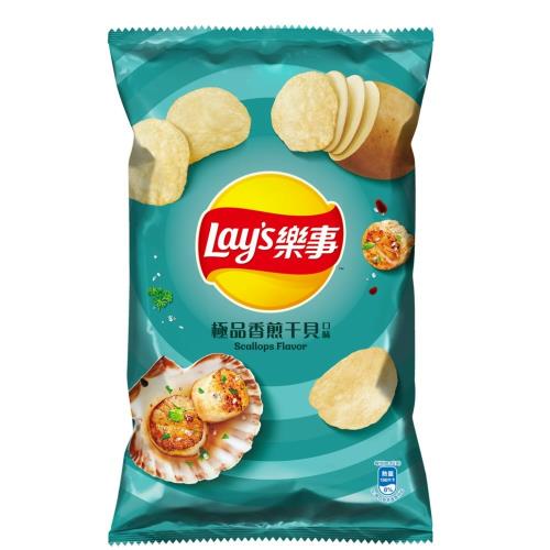 樂事極品香煎干貝洋芋片85g/包