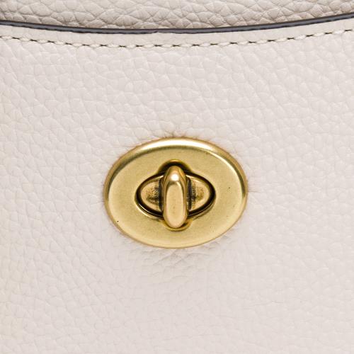 COACH Polished Pebble Leather Chaise Crossbody COACH