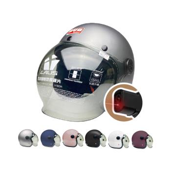iMiniDV X4C 內建式安全帽行車記錄器 復古騎士附泡泡鏡片(機車用 1080P 攝影機 記錄器 安全帽)