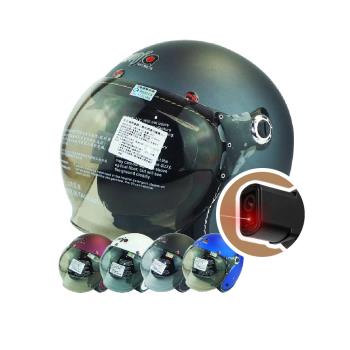 iMiniDV X4C 泡泡 墨鏡 內建式安全帽行車記錄器(迴圈錄影 3/4罩式 臺灣製 安全帽 快拆)
