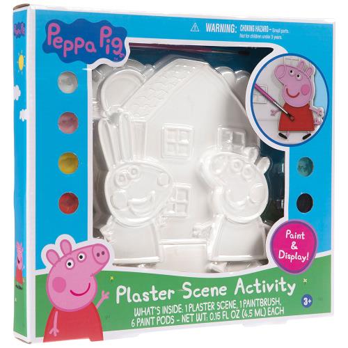 Peppa Pig 粉紅豬小妹 創意場景塗色