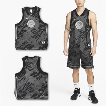Nike 球衣 Dri-FIT ADV Premium 男款 黑 灰 籃球 背心 無袖 吸濕排汗 DX0258-010