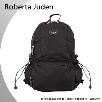 (Roberta Juden) 諾貝達喬登 抗撕裂防潑水背包／戶外背包／小背包 (R701-全黑)