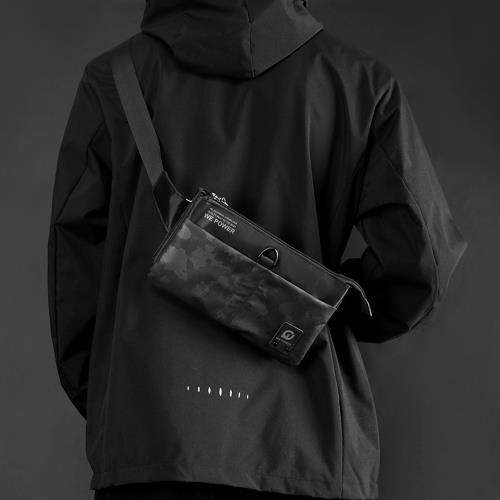 NEW MAN 新款休閒男腰包輕便防潑水胸包男包(P293)