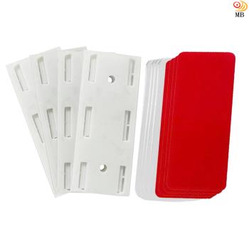 月陽超值4組無痕多用途延長線插座遙控器壁掛固定器掛勾(SR94X4)