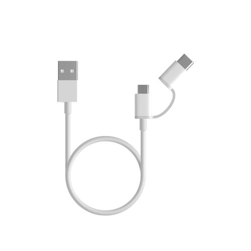 小米Xiaomi 二合一資料線 100cm