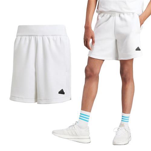 Adidas M Z.N.E. PR SHO 男 白色 休閒 運動 訓練 吸濕 排汗 寬鬆 短褲 IN5098