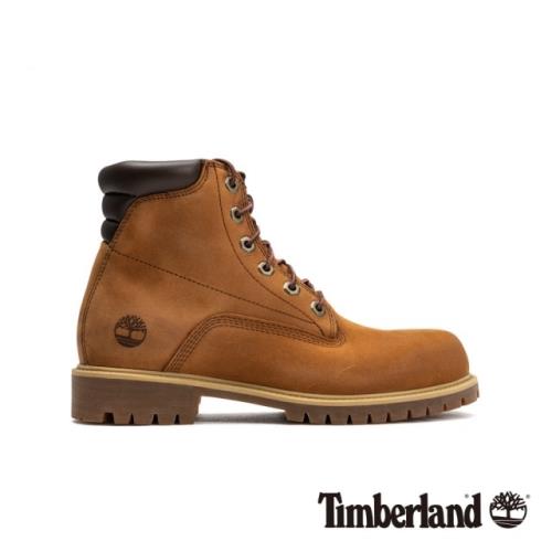 Timberland男款棕色防水經典6吋靴A1H8Q855-11月專刊
