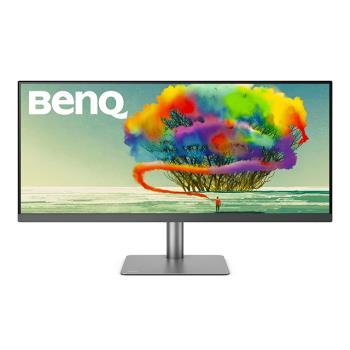 BenQ明碁 PD3420Q 34型IPS面板2K廣色域專業設計繪圖螢幕