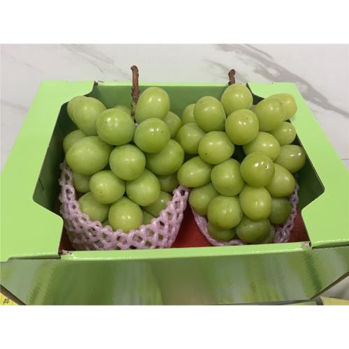 【RealShop 真食材本舖】最高等級日本岡山晴王麝香禮盒 兩房入 約1.5公斤+-10%(高檔水果 送禮精品)