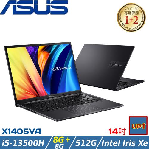 (規格升級)ASUS VivoBook 14吋效能筆電 i5-13500H/16G/512G//W11/X1405VA-0041K13500H