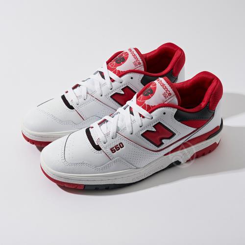 New Balance 550 男女紅白復古運動休閒鞋BB550SE1|會員獨享好康折扣