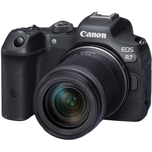 Canon EOS R7 + RF-S18-150mm f/3.5-6.3 IS STM 公司貨 送128G+55mm UV鏡+專用包+清潔組
