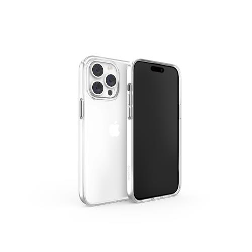 【OVERDIGI】iPhone15 Pro (6.1吋) Aurora V3 抗黃軍規防摔殼-透明