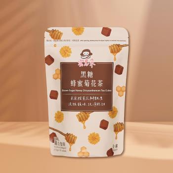 【蜜思朵】黑糖蜂蜜菊花茶(17gx18入/袋)｜黑糖茶磚