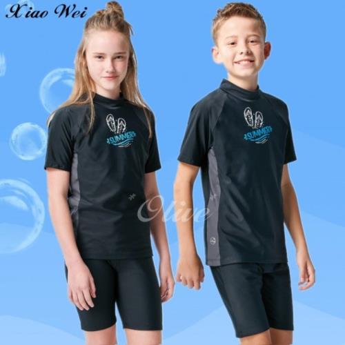 【SARBIS 沙兒斯品牌】中童/大童短袖二件式泳裝 NO.B7223068  