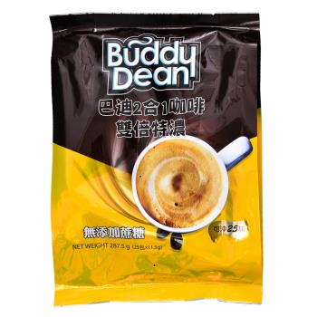 【Buddy Dean】巴迪二合一咖啡-雙倍特濃(11.5g x 25入 x 12包 / 箱)