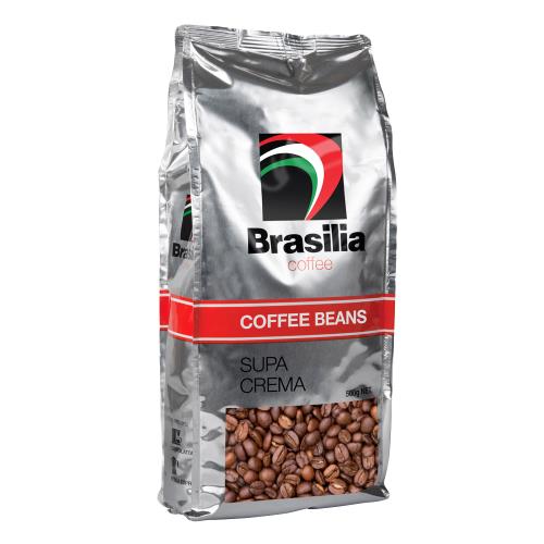 【Brasilia】巴西里亞澳洲-極品義式風味咖啡豆(500g x 8包 / 箱)