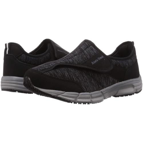 日本Anata Omoi 黑色 展翅魔法鞋(男) 大單面展開 易穿脫 樂齡寬楦健走鞋ME2916