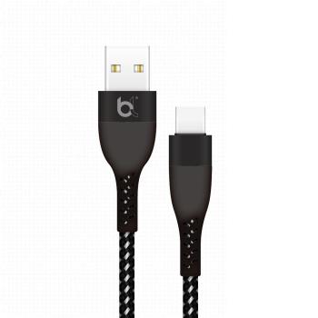 【blacklabel】BL-73AC15 充電線/傳輸線 1.5M- usba to type C 安卓 三星(2入)