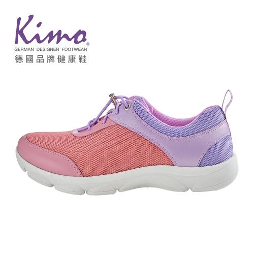 Kimo 真皮網布束口休閒鞋 女鞋 (粉紫色 KBCWF054487)