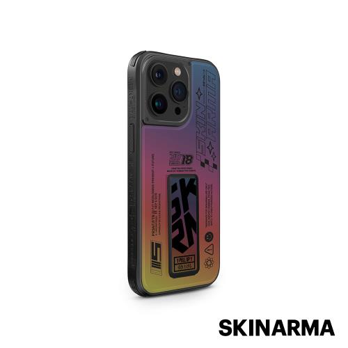 Skinarma iPhone 15 Pro  Kira Kobai磁吸充電支架防摔手機殼-東京款