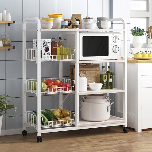 HappyLife 四層可移動置物架 87公分 Y10535