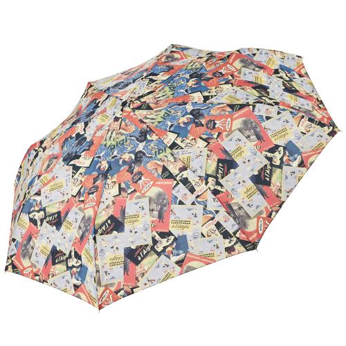 RAINSTORY雨傘-插畫拼貼抗UV雙人自動傘