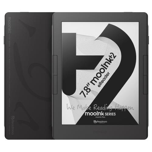 Readmoo讀墨 mooInk Plus 2 7.8 吋電子書閱讀器+7.8吋直掀式保護殼(楓木棕)