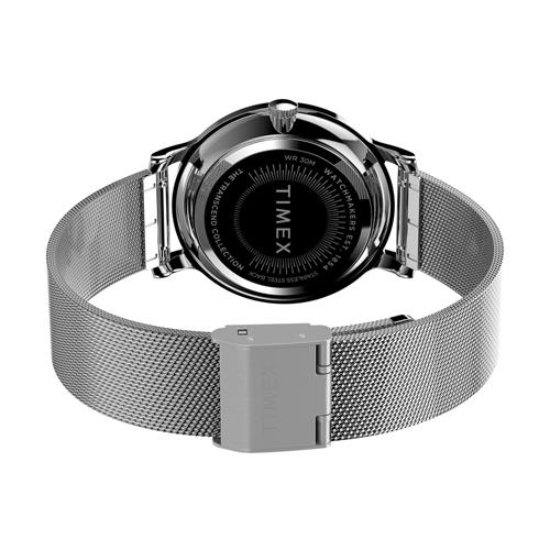 【TIMEX】天美時 風格系列  34毫米超薄米蘭帶優雅手錶  (銀TXTW2V92900)