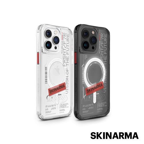 Skinarma iPhone 15 Pro Orion未來科技磁吸防摔手機殼 附扣具
