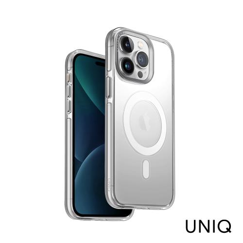 UNIQ iPhone 15 Pro Calio 抗黃化高透亮防摔磁吸手機殼-透明