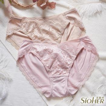 【SiOHER 熹歐禾】單件組 ★ 性感微醺低腰內褲(蕾絲內褲/無痕內褲/女內著/女內褲)