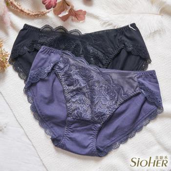 【SiOHER 熹歐禾】5件組 ★ 性感微醺低腰內褲(蕾絲內褲/無痕內褲/女內著/女內褲)