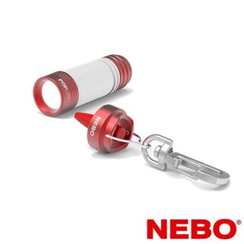 【NEBO】Pop Lite隨身便利LED燈-紅(NE6557TB-R)