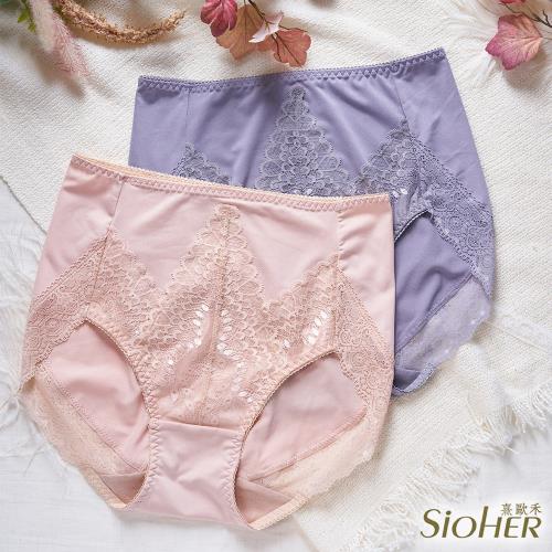 【SiOHER 熹歐禾】單件組 舒眠秘密高腰內褲(蕾絲內褲/無痕內褲/女內著/女內褲)