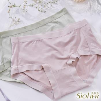 【SiOHER 熹歐禾】4件組 輕咬馬卡龍中腰內褲(蕾絲內褲/無痕內褲/女內著/女內褲)